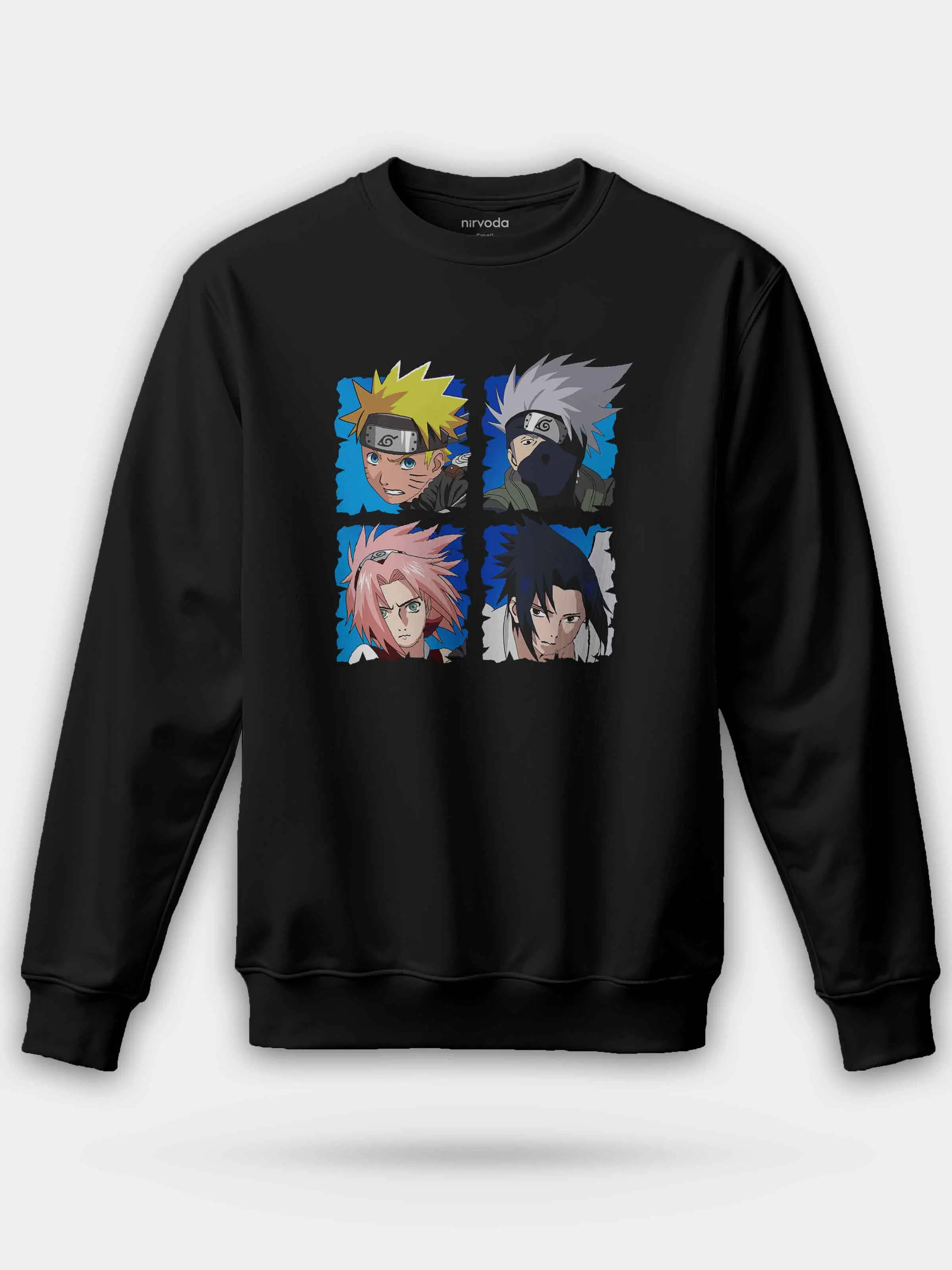 Naruto Karakterler Unisex Regular Sweatshirt