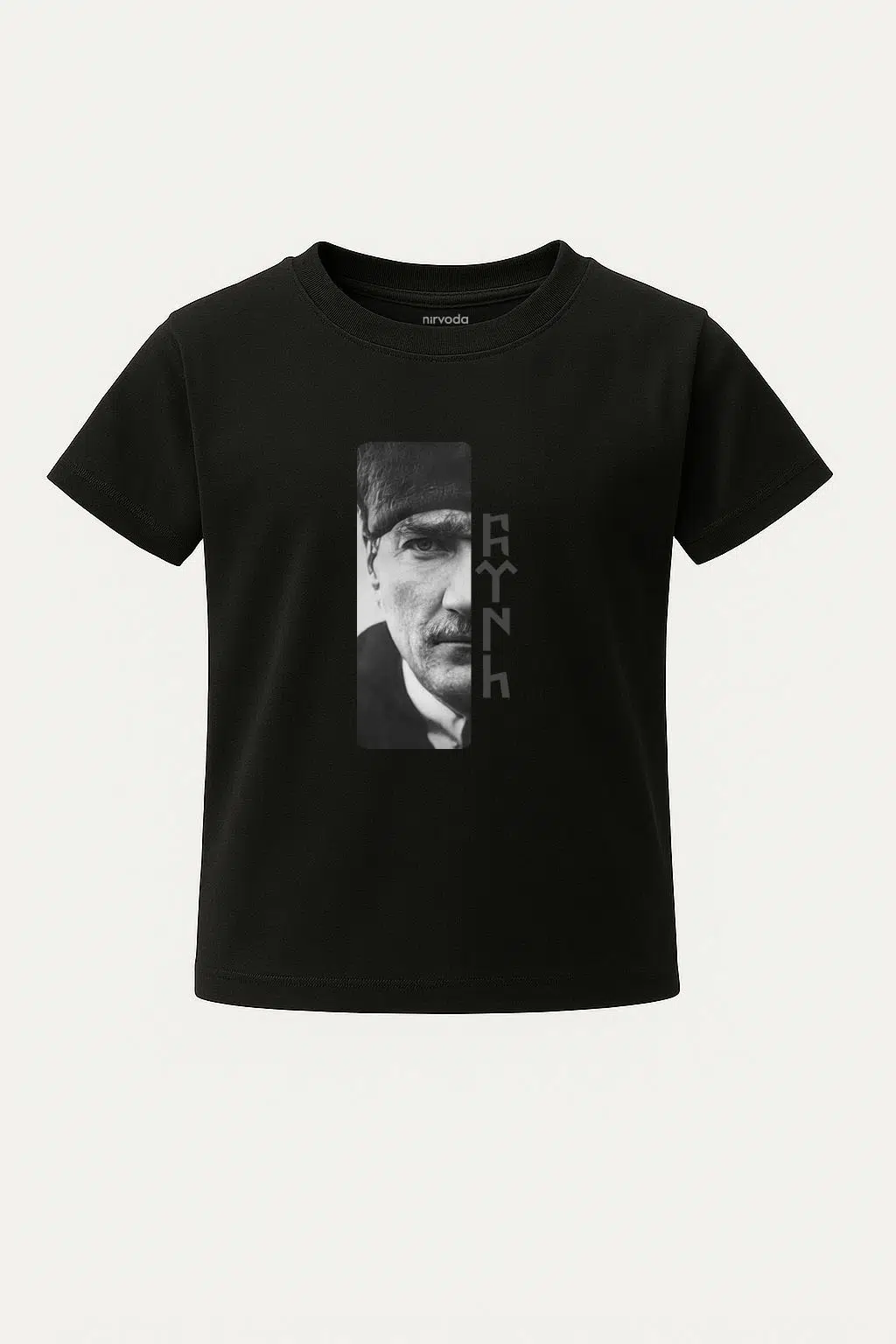 Çocuk Tişört Atatürk Göktürkçe Türk Baskılı Çocuk Tshirt