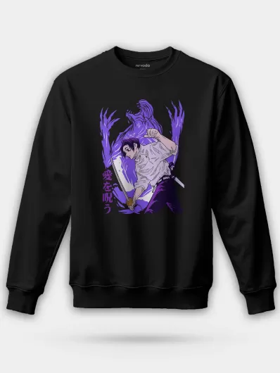 Öğrenci Satoru Gojo Jujutsu Kaisen Unisex Regular Sweatshirt